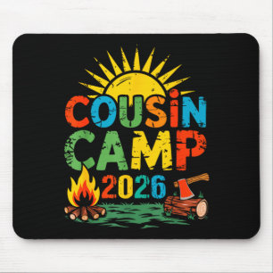 Alfombrilla De Ratón Campamento de primos 2026 vacaciones familiares ca