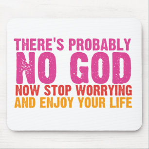 Alfombrilla De Ratón Campaña de autobuses ateos (vertical)