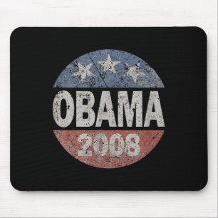 Alfombrilla De Ratón Campaña del Viejo Presidente Barack Obama 2008