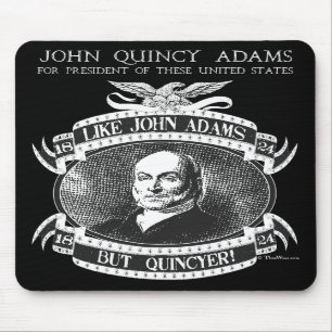 Alfombrilla De Ratón Campaña Mousepad de John Quincy Adams 1824