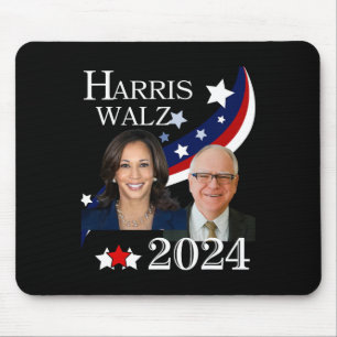 Alfombrilla De Ratón Campaña presidencial de Walz 2024 Kamala