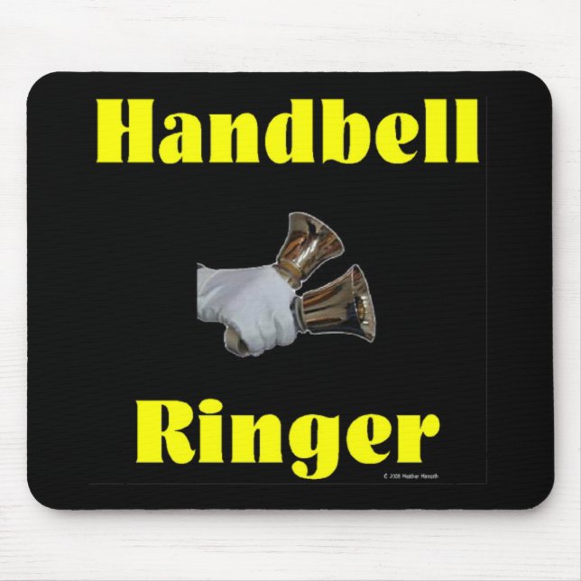 Alfombrilla De Ratón Campanero Mousepad del Handbell (Frente)