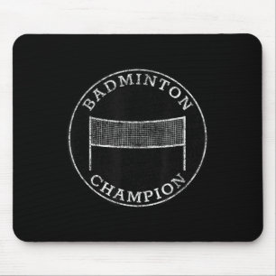 Alfombrilla De Ratón Campeón de bádminton Familia Competitiva Deporte d