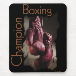 Alfombrilla De Ratón Campeón de boxeo Mousepad