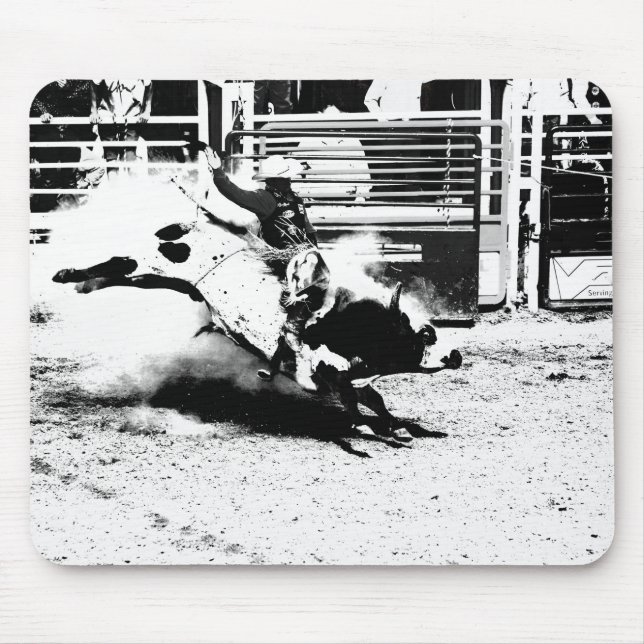 Alfombrilla De Ratón Campeón de conducción de toros (Frente)