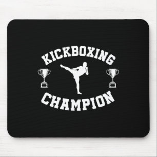 Alfombrilla De Ratón Campeón de Kickboxing