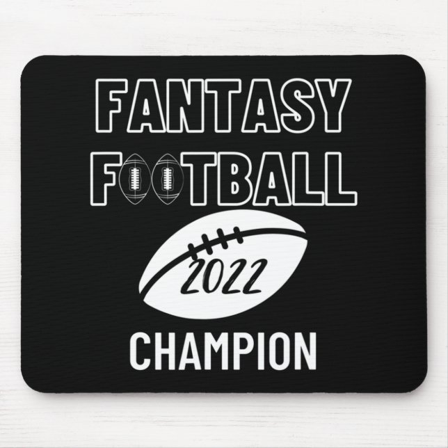 Alfombrilla De Ratón Campeón de la Fantasy Football League 2022 Foot (Frente)