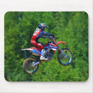 Alfombrilla De Ratón Campeón de Motocross Dirt Bike