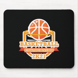 Alfombrilla De Ratón Campeonato de Baloncesto Vintage