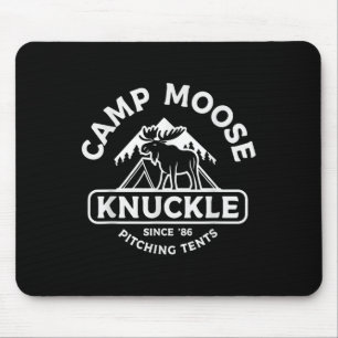 Alfombrilla De Ratón Camping Campista Campamento Moose Knuckle Desde 86