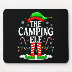 Alfombrilla De Ratón Camping Elf Xmas Divertido Grupo C
