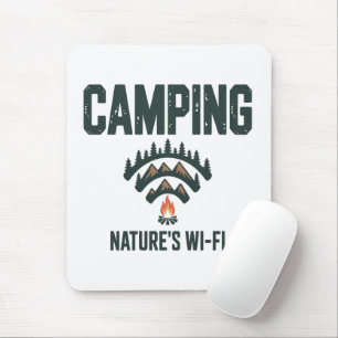 Alfombrilla De Ratón Camping Natures Wifi