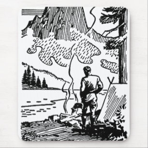 Alfombrilla De Ratón Camping retro