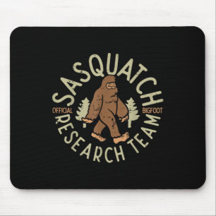 Alfombrilla De Ratón Camping Sasquatch Research Team Bigfoot Camper Men