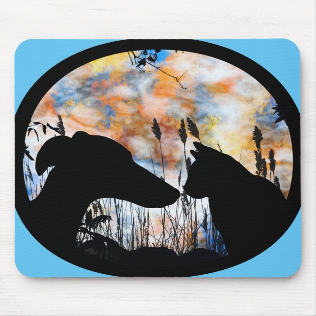 Alfombrilla De Ratón Campo acogedor (Frente)