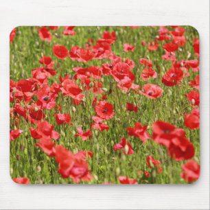Alfombrilla De Ratón Campo de amapola - ¡Asombroso!