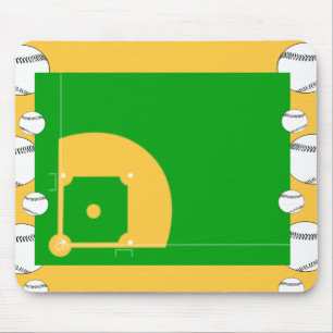 Alfombrilla De Ratón Campo de béisbol