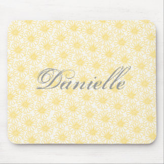 Alfombrilla De Ratón Campo de Daisies Mousepad, flores amarillas