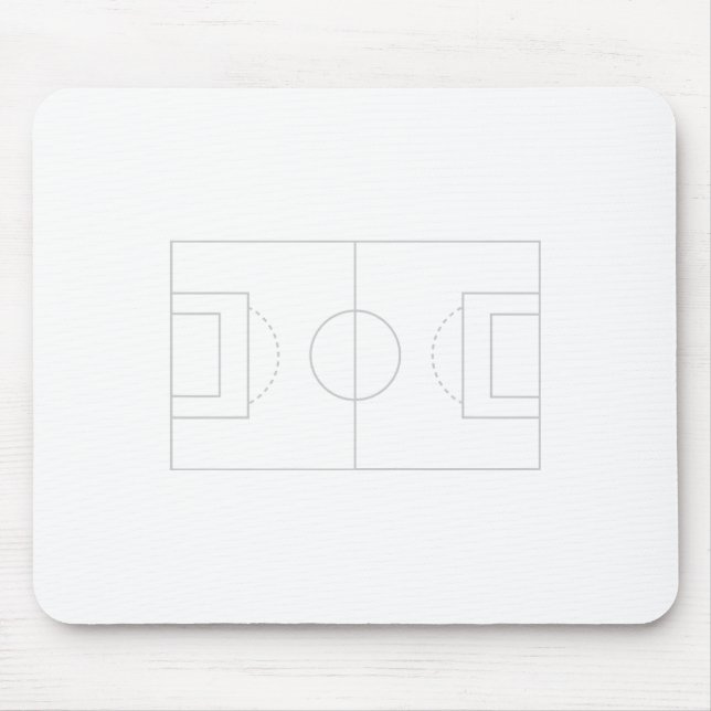 Alfombrilla De Ratón campo de fútbol (Frente)