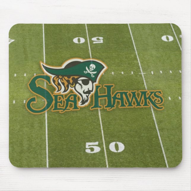 Alfombrilla De Ratón Campo de fútbol Mousepad de Seahawk (Frente)