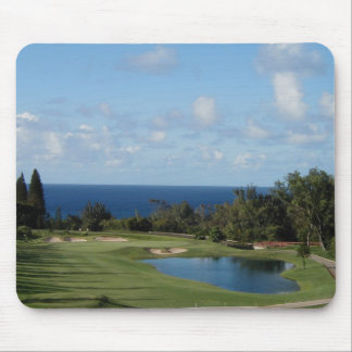 Alfombrilla De Ratón Campo de golf hermoso de Hawaii