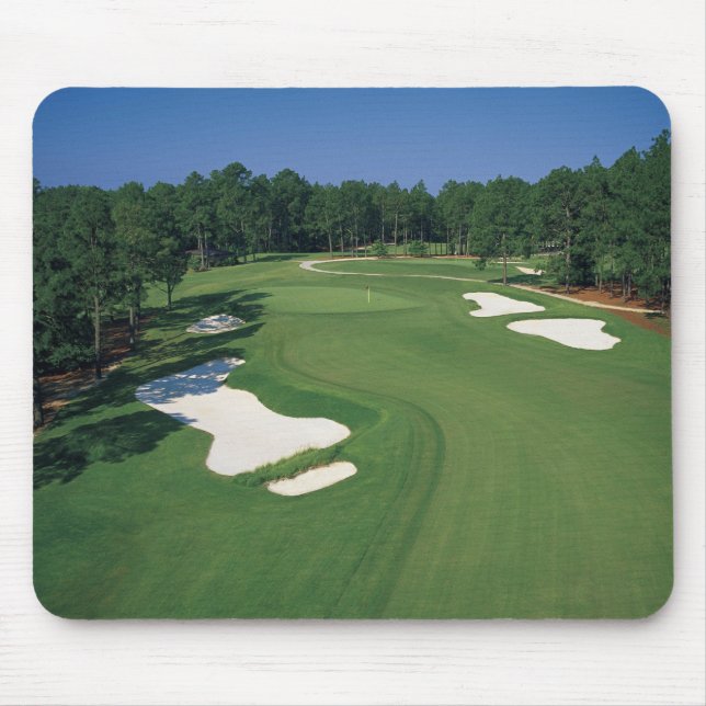 Alfombrilla De Ratón Campo de golf Mousepad (Frente)