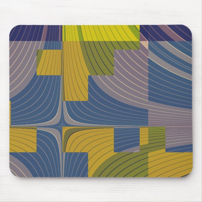 Alfombrilla De Ratón Campos de Flor (Frente)