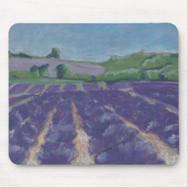 Alfombrilla De Ratón Campos de lavanda en Provenza - Francia