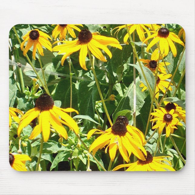 Alfombrilla De Ratón Campos de Mousepad amarillo (Frente)