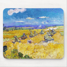 Alfombrilla De Ratón Campos de Trigo con Reaper Van Gogh Vincent