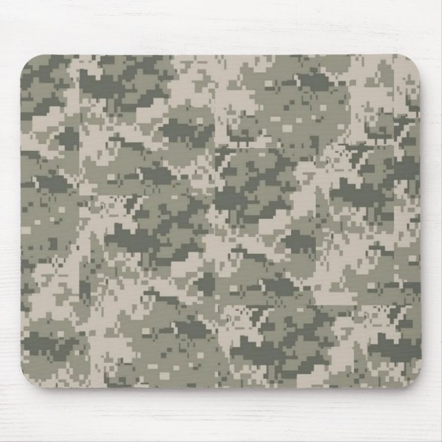 Alfombrilla De Ratón Camuflaje ACU Camo Patrón digital Pad de ratón (Frente)
