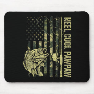 Alfombrilla De Ratón Camuflaje de bandera americana Pawpaw genial Día d