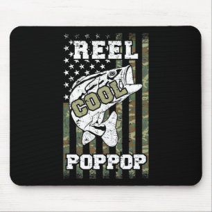 Alfombrilla De Ratón Camuflaje de pescadores Poppop de Mens Reel Guay