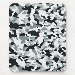 Alfombrilla De Ratón Camuflaje de polvo de nieve