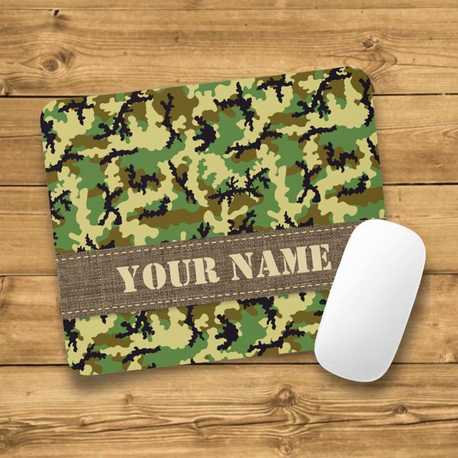 Alfombrilla De Ratón Camuflaje de Woodland (Subido por el creador)