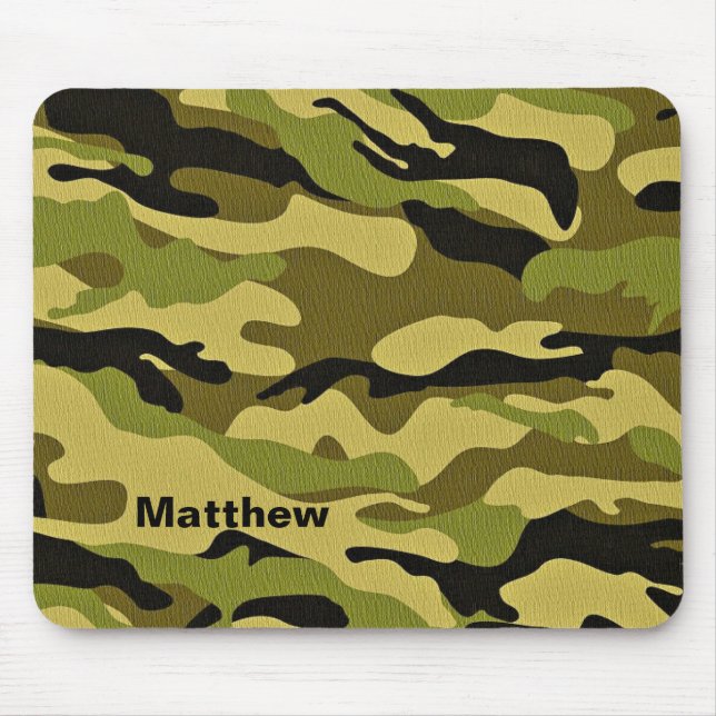 Alfombrilla De Ratón Camuflaje Ejército Camuflaje (Frente)