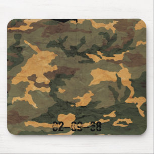 Alfombrilla De Ratón Camuflaje Patrón