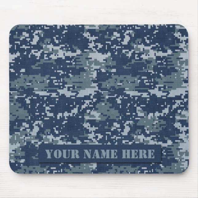 Alfombrilla De Ratón Camuflaje personalizado Mousepad de Digitaces de (Frente)