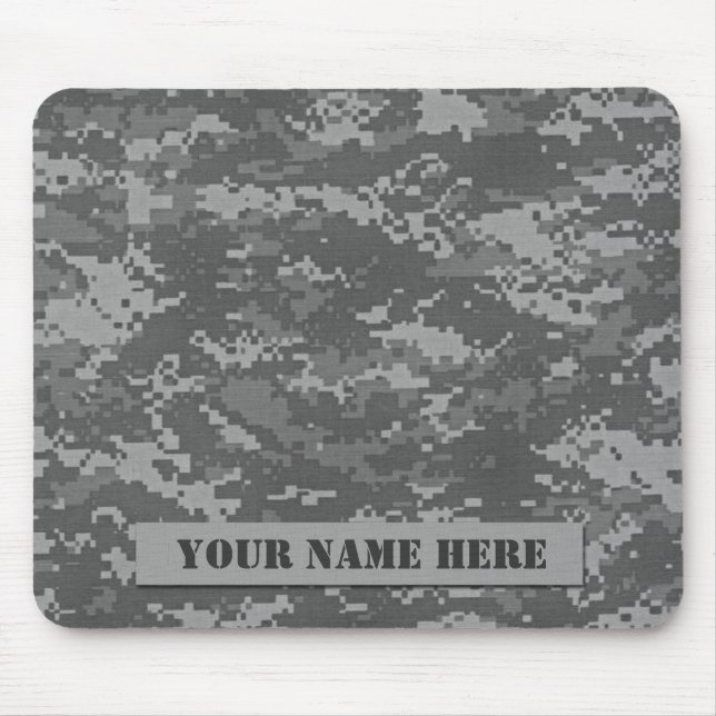 Alfombrilla De Ratón Camuflaje personalizado Mousepad del ACU (Frente)