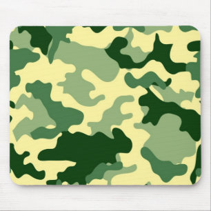 Alfombrilla de ratón Camuflaje Verde