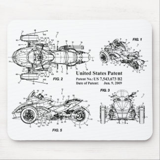 Alfombrilla De Ratón Can Am Spyder, US Patent Application Mousepad