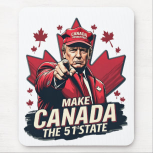 Alfombrilla De Ratón Canadá: el 51° Estado Trump Canadá