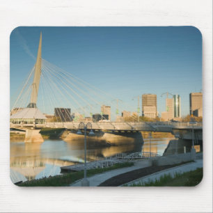 Alfombrilla De Ratón CANADÁ, Manitoba, Winnipeg: Esplanada Riel
