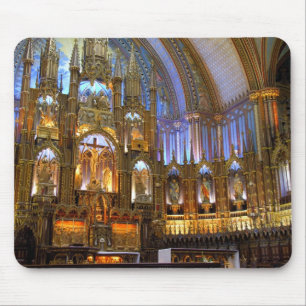 Alfombrilla De Ratón Canadá, Quebec, Montreal. Interior de Notre
