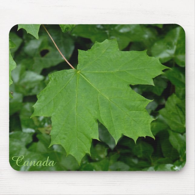 Alfombrilla De Ratón Canadá Souvenir Mousepad Canada Maple Leaf Gifts (Frente)