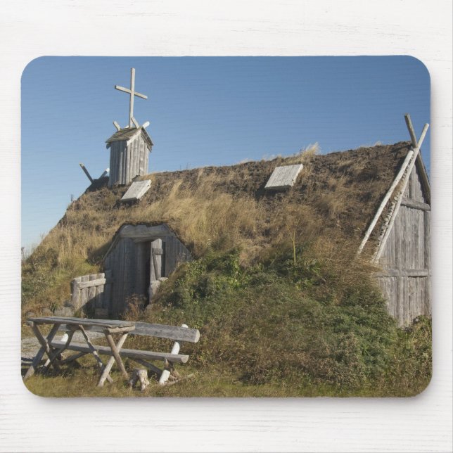 Alfombrilla De Ratón Canadá, Terranova y Labrador, L'Anse aux. (Frente)