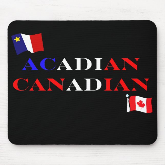 Alfombrilla De Ratón Canadiense Acadiense (Frente)