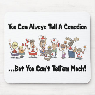 Alfombrilla De Ratón Canadiense divertido