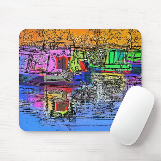 ALFOMBRILLA DE RATÓN CANAL BOATS (Con ratón)