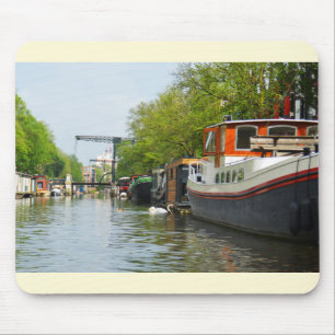 Alfombrilla De Ratón Canal de Amsterdam